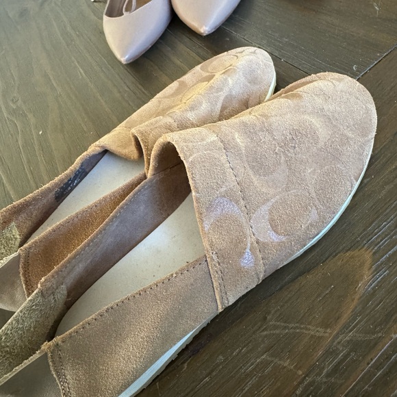 Coach Brown Slip-Ons - Picture 4 of 7